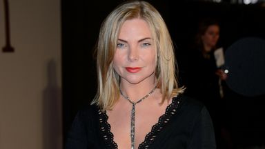 Samantha Womack at the Kingsman premiere in 2015. Pic: AP